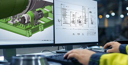 Professional CAD design for automated feed mill control systems and technical processing