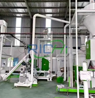 animal feed production line in Australia