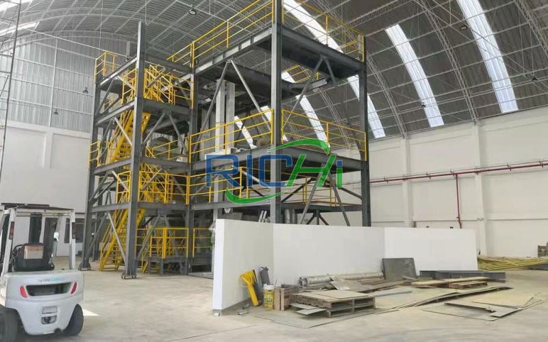 broiler feed processing plant in Thailand