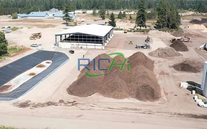 cow manure pellet plant in Brazil