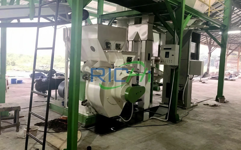 organic fertilizer pellet turnkey project in Uganda