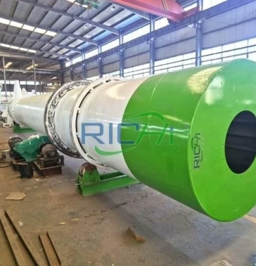 dryer for organic fertilizer line in Brazil