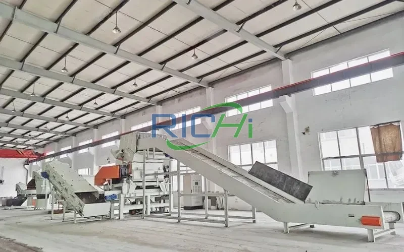 empty fruit bunch pellet plant in Malaysia
