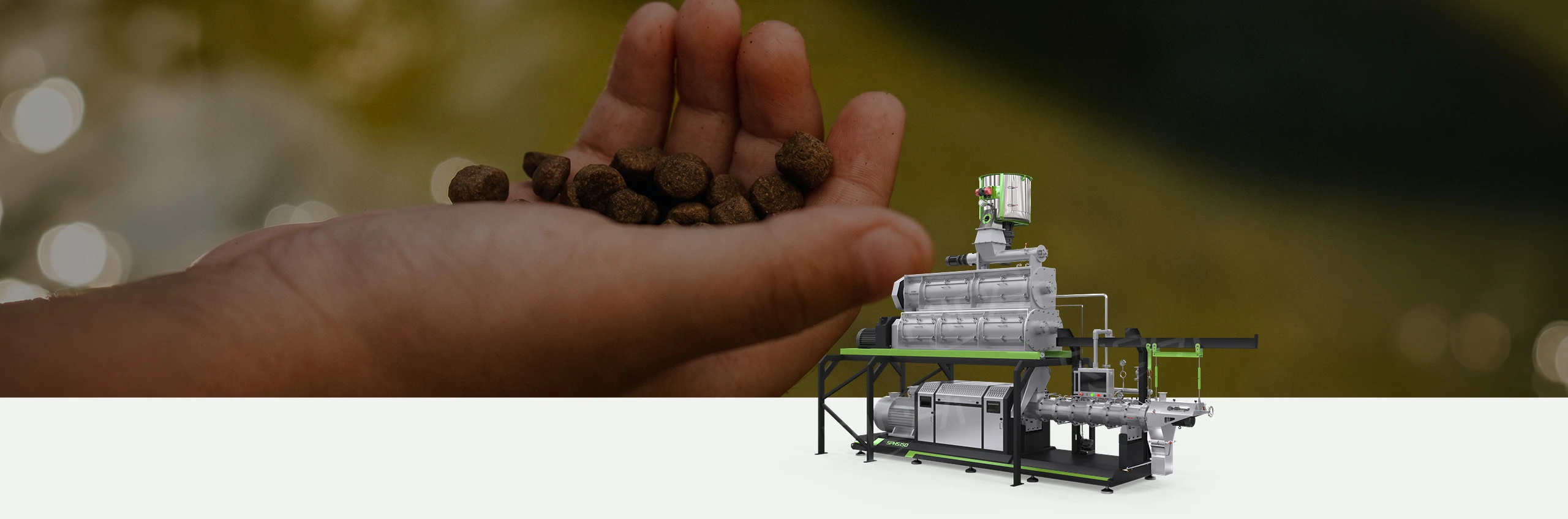 floating fish feed extruder machine