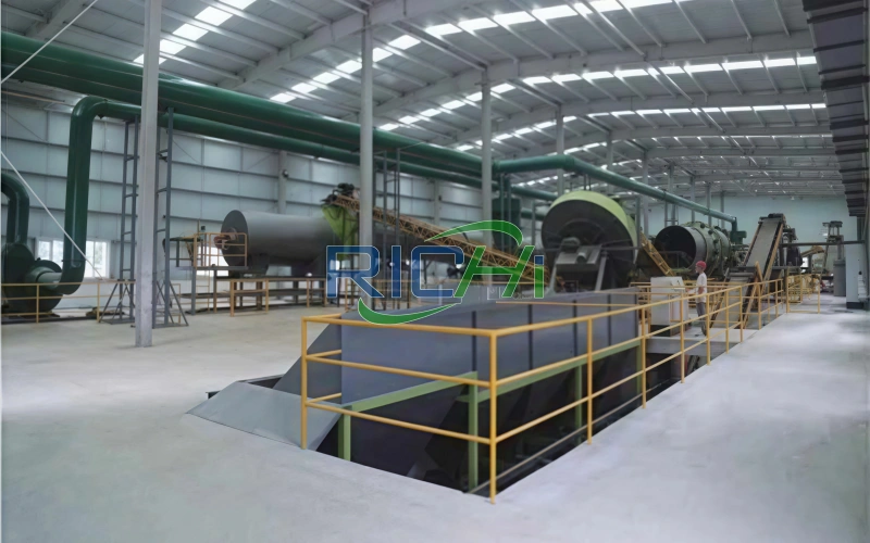 chicken manure organic fertilizer production line in Australia