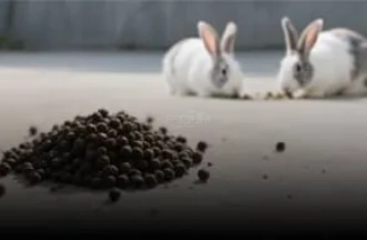 rabbit manure pellet machine
