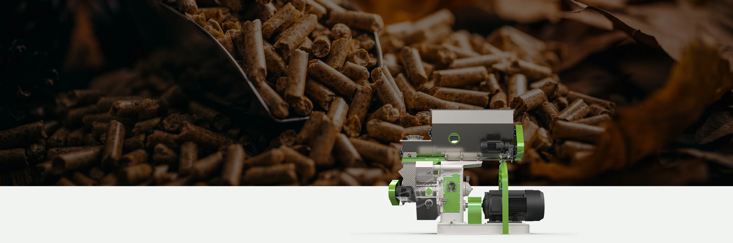 wood pellet machine