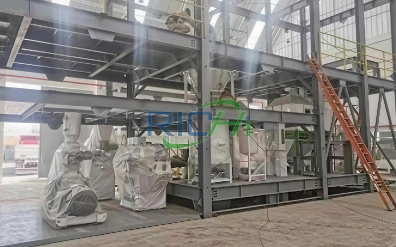 wood pellet production line in Iceland