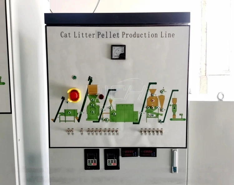 2 tph pine cat litter production line