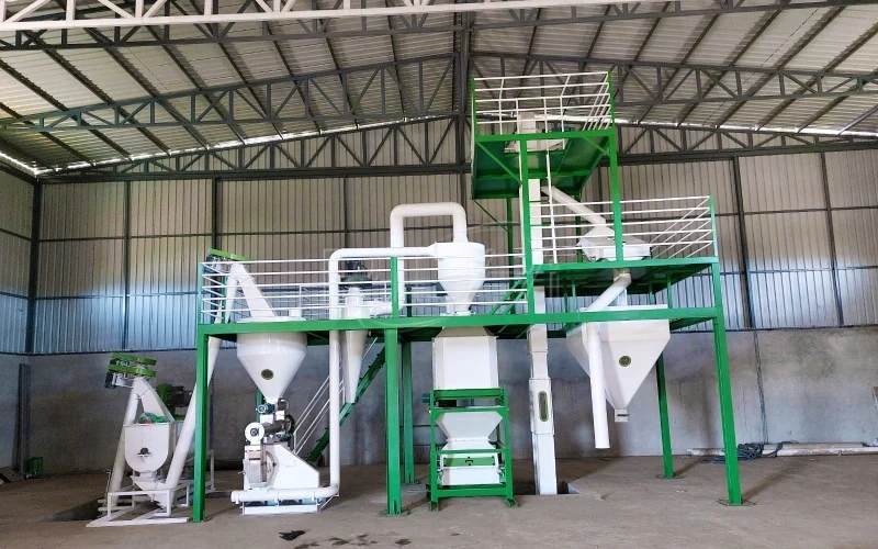 Proyecto de planta de piensos para animales en Nigeria