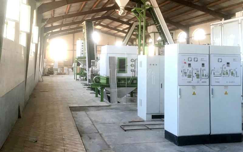 Proyecto de planta de piensos acuáticos en Brasil