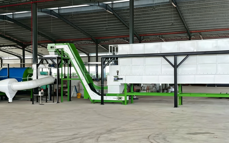 Proyecto de una máquina secadora de cinta en Nigeria