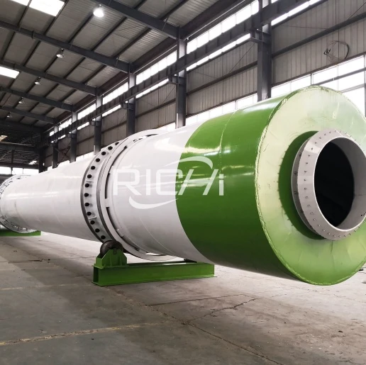 biomass rotary dryer material handling