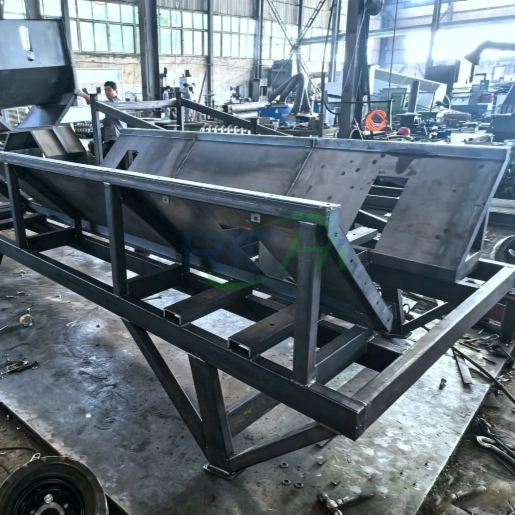 drum cleaning sieve frame