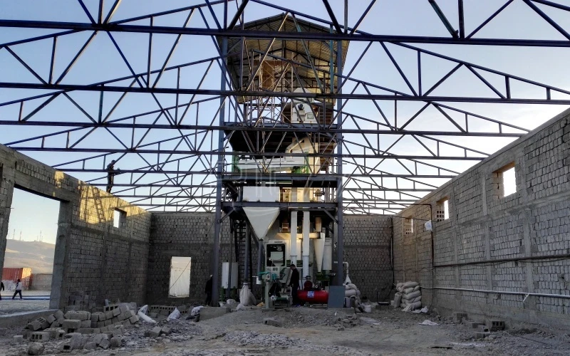Proyecto de un cribado industrial de alta capacidad en Rusia