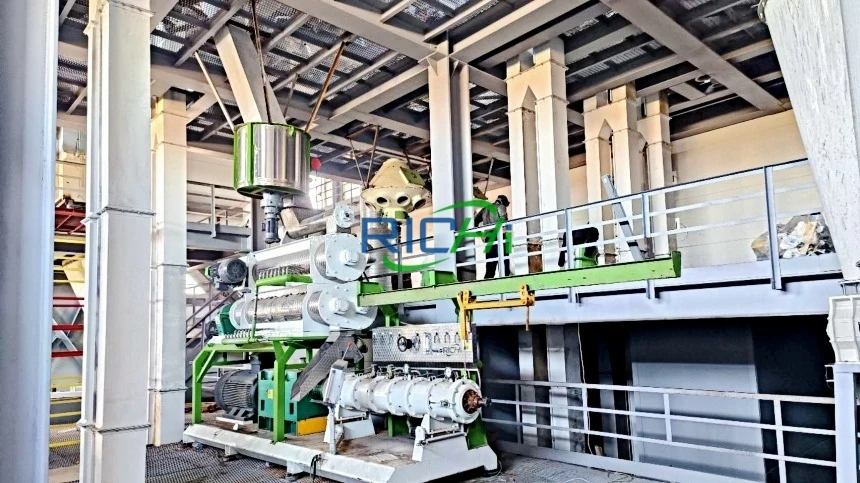 fish feed production line in russia bg