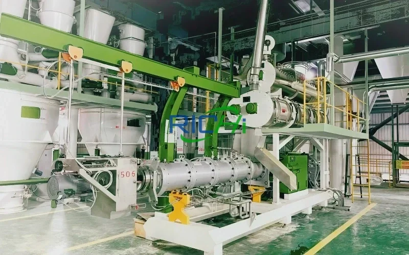 floating fish feed plant in indonesia