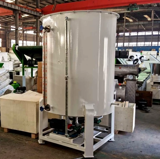 liquid adding system machine structure