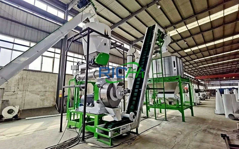 mixed softwood waste pellet plant in finland