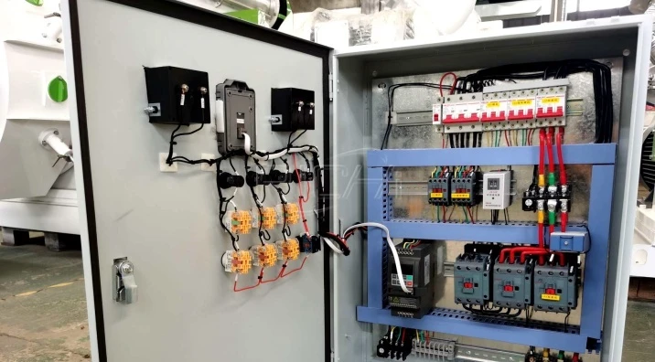 sistema de control de una máquina de abono orgánico