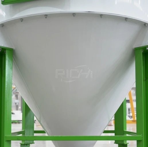 pulse bag filter discharge hopper
