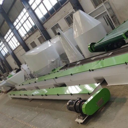 screw conveyor fully enclosed pipe