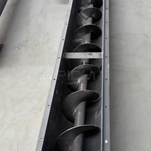screw conveyor thickened blade