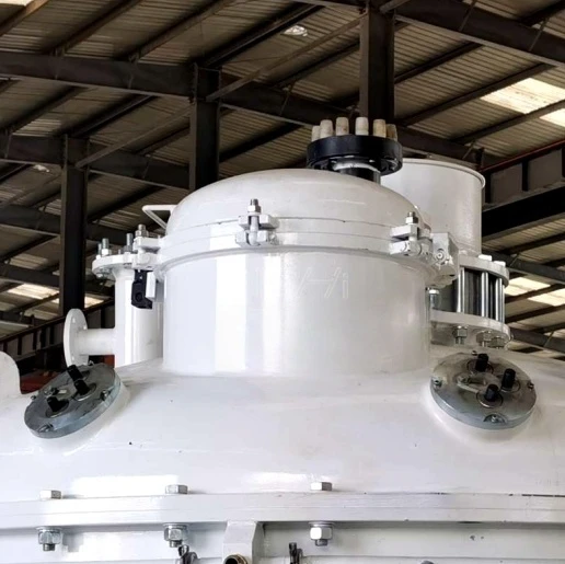 vacuum coater machine access door