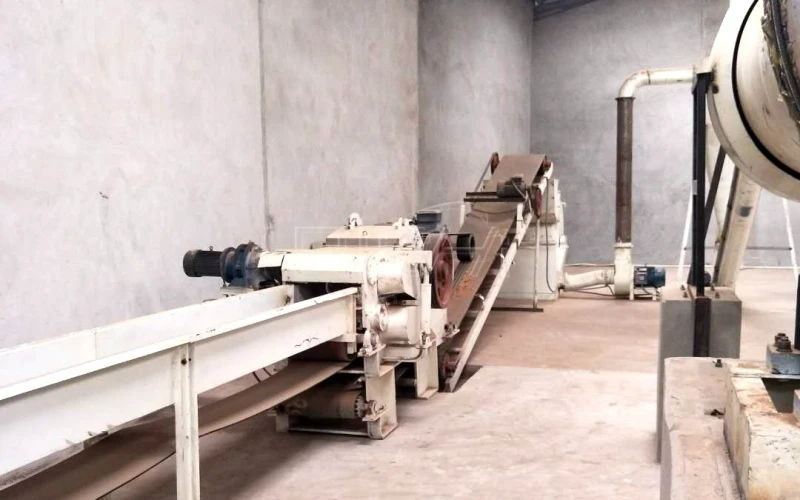 Proyecto de una trituradora de madera en Nigeria