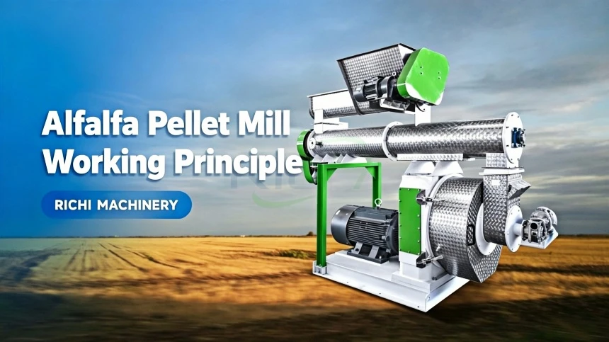 alfalfa pellet mill working principle