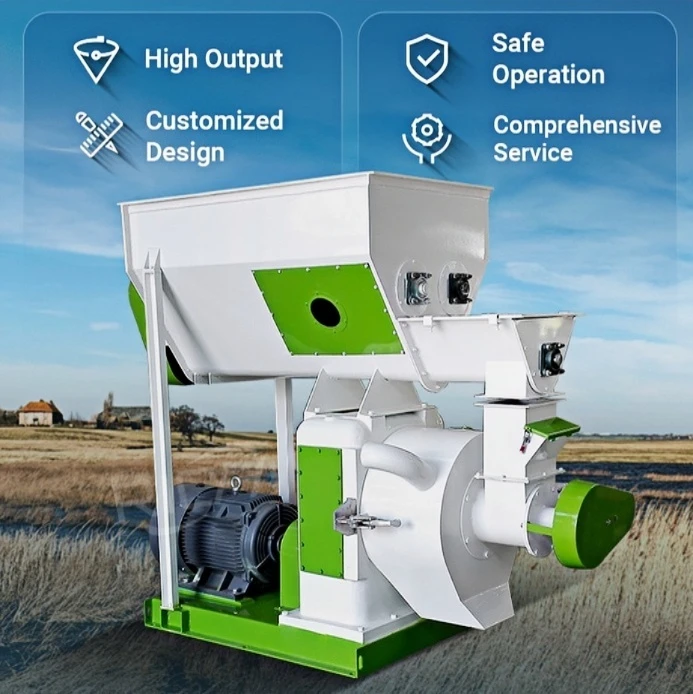 chicken manure pellet machine for sale