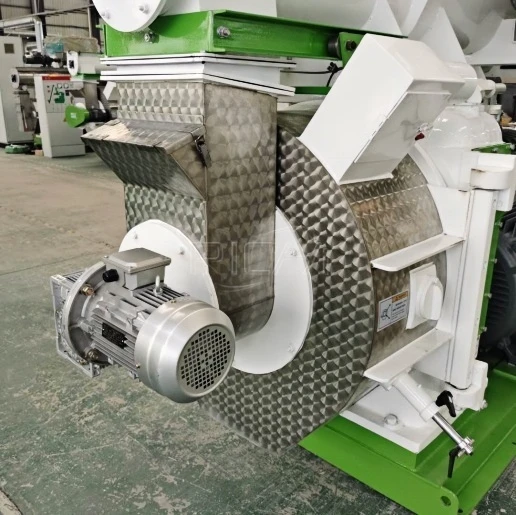 chicken manure pellet machine forced feeder