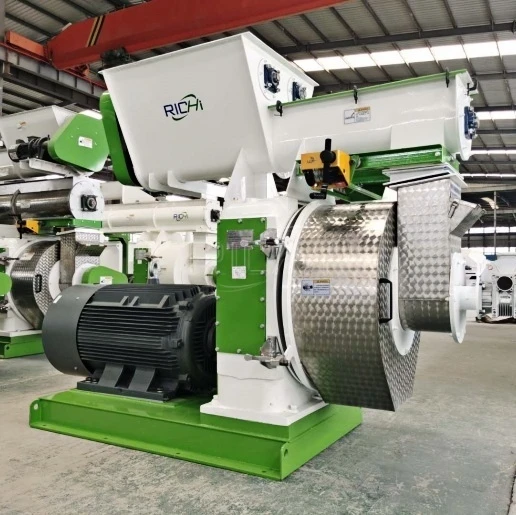 chicken manure pellet machine overall structure