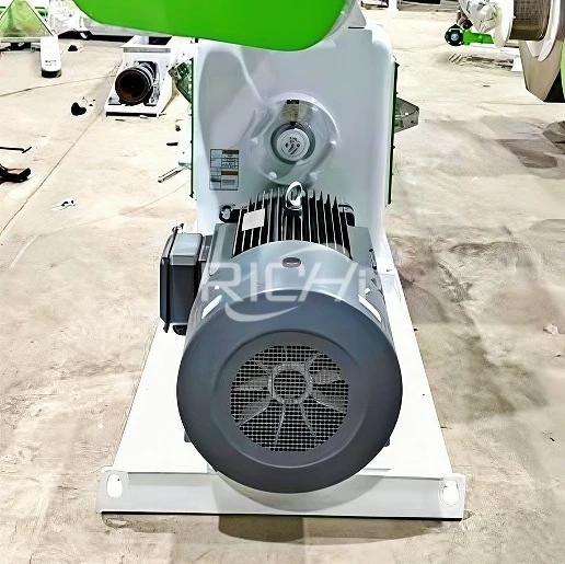 cow dung pellet making machine high efficiency siemens motor