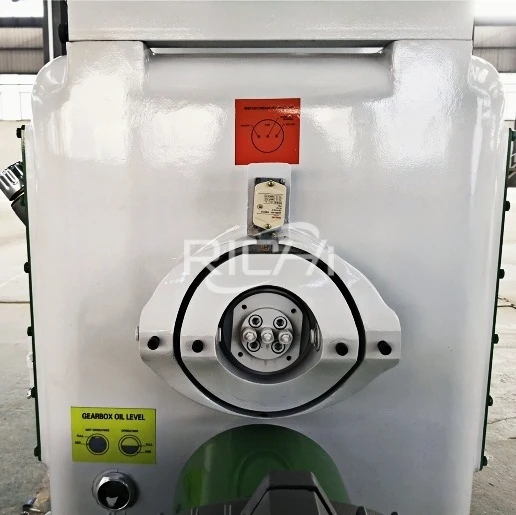 cow dung pellet making machine safety chain lock device