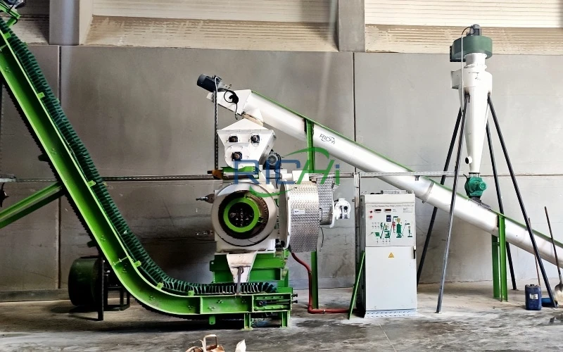 fzlh250 small chicken manure pellet machine in vietnam