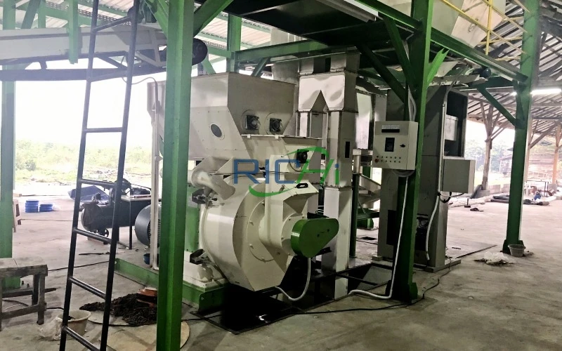 fzlh520 chicken manure pellet machine in new zealand
