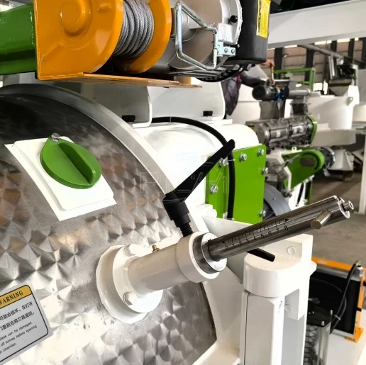 goat feed pellet making machine adjustable cutter