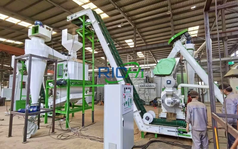 industrial alfalfa pellet mill project in spain