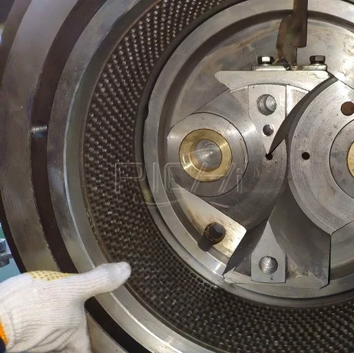 rabbit feed pellet mill ring die and cutting system