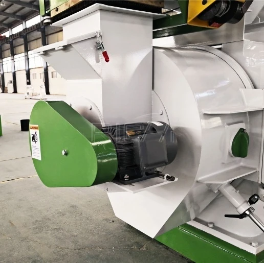 rice husk pellet mill forced feeder