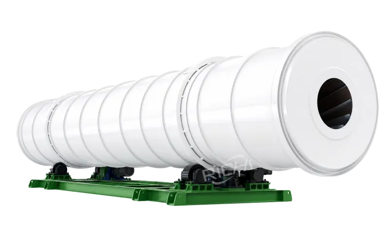 corn stalk biomass rotary dryer
