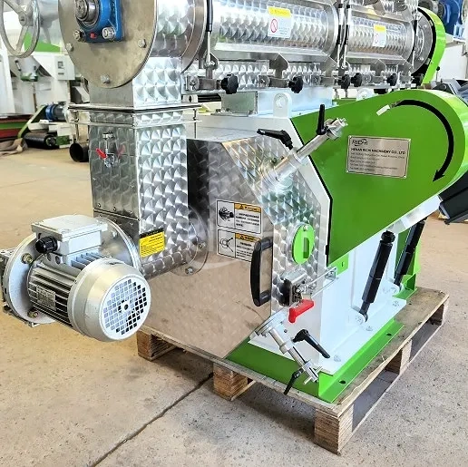 cattle feed pellet mill feeding system