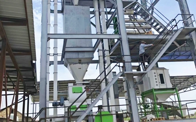 commercial shrimp feed pellet mill project in egypt