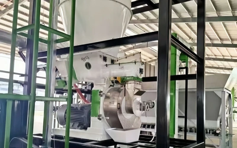 commercial straw pellet machine project in kazakhstan
