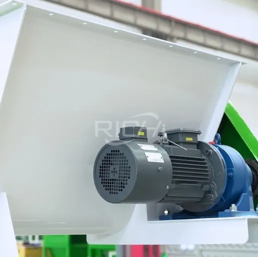 corn stalk pellet machine forced feeding