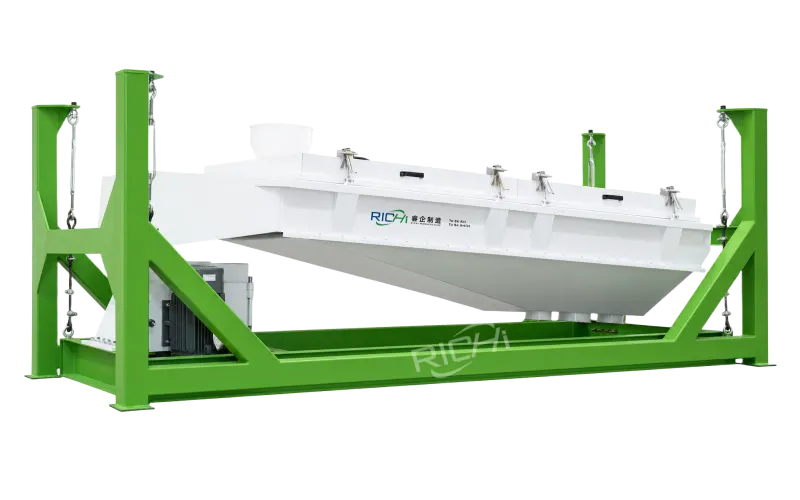 corn stalk pellet gyratory screener