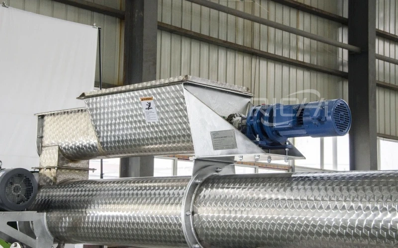 hemp pellet machine forced feeding system