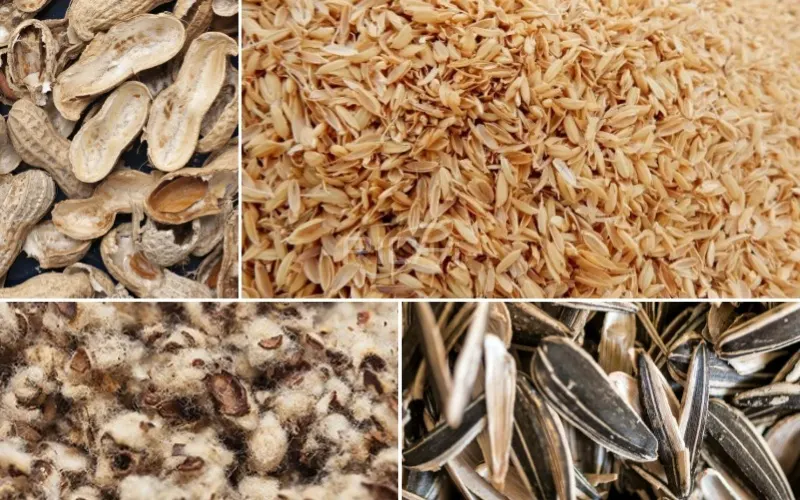 husk type raw materials