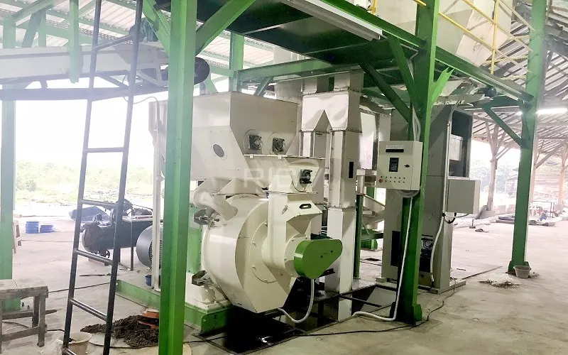 industrial corn stalk pellet machine project in india